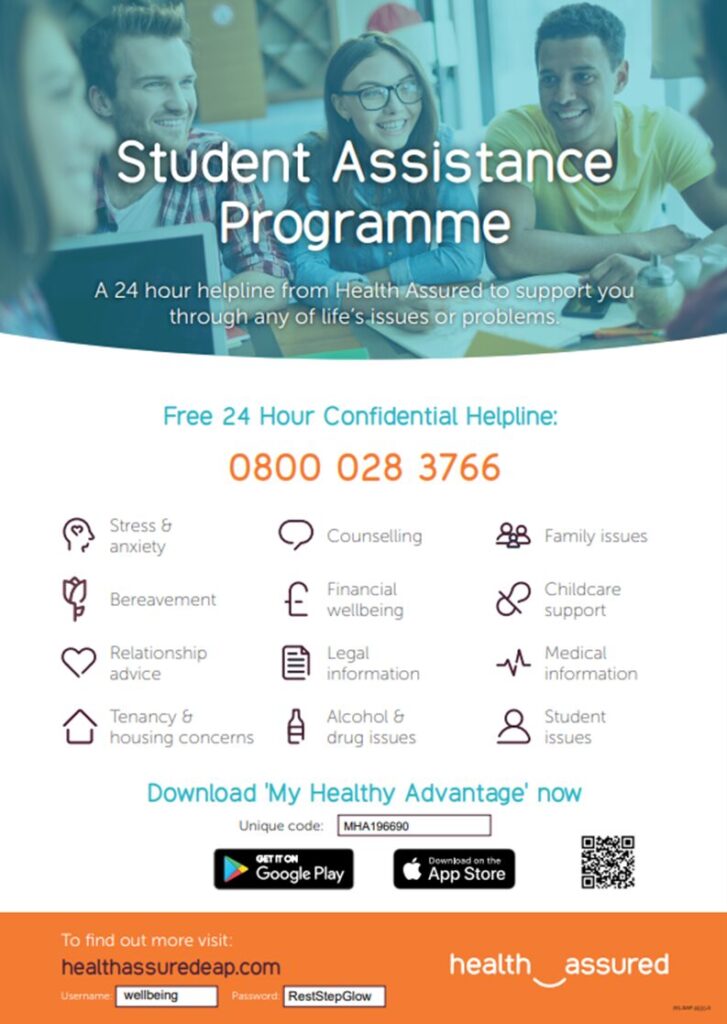 Student Assistance Programme